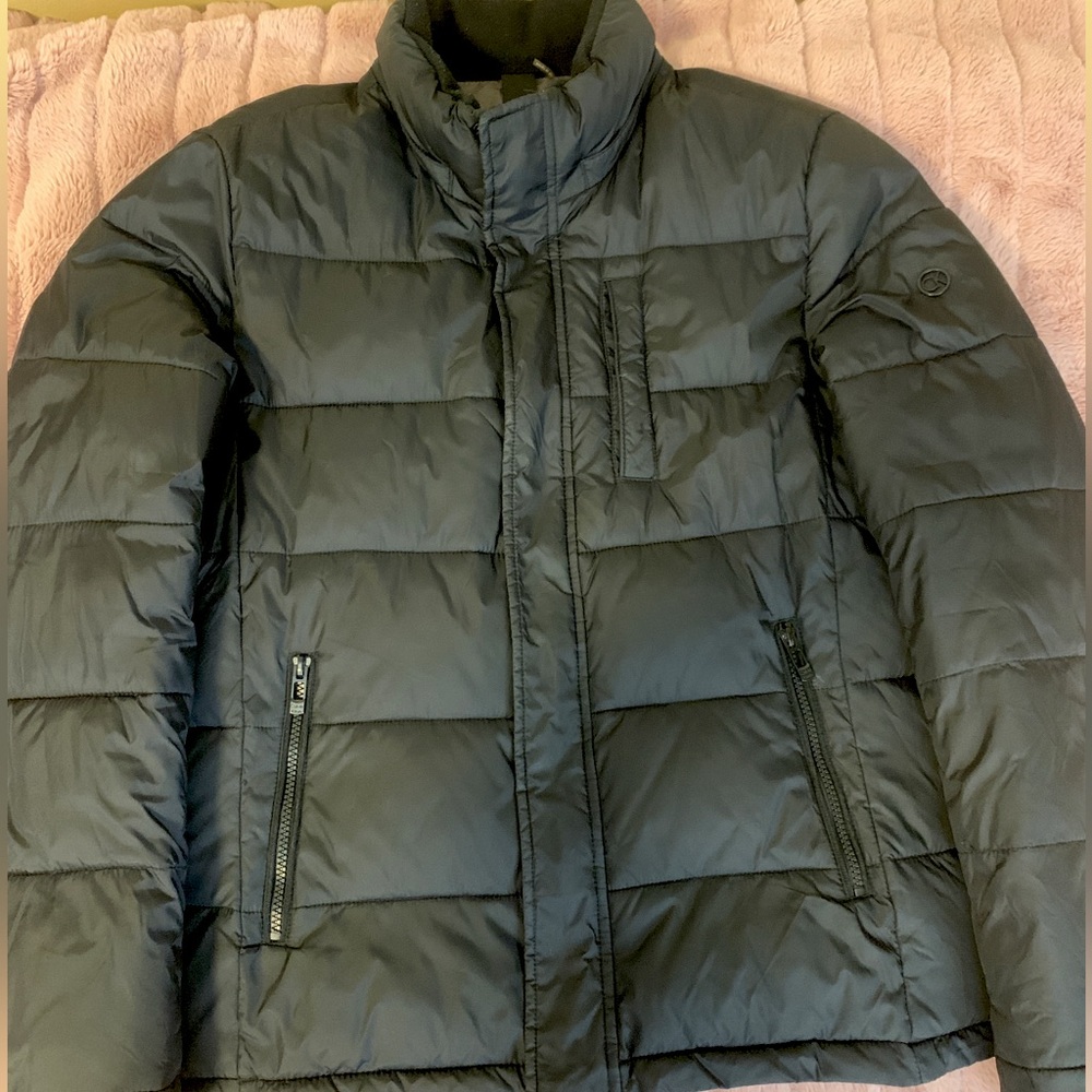 Calvin Klein winter puffer jacket in black